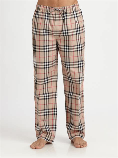 burberry sleep pants|burberry pants for men.